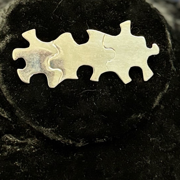 Antonio Pineda Taxco 925 Puzzle Pin – 11.75g of Sterling Genius - Picture 2 of 10